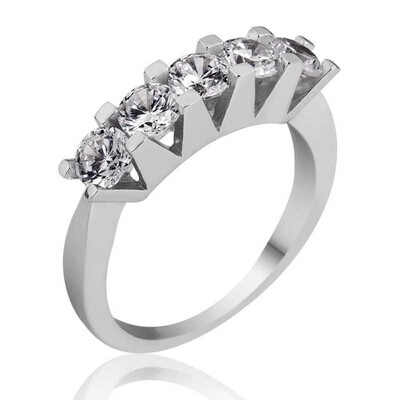 Tekbir Silver - Sterling Silver 925 Ring for Women