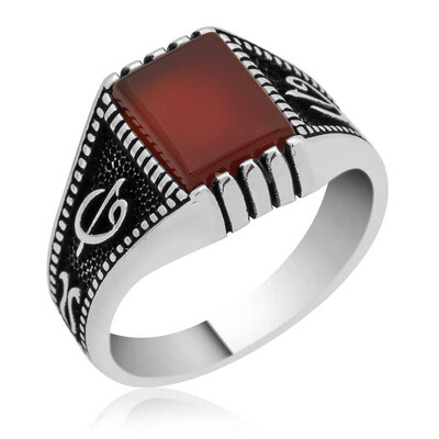 Tekbir Silver - Sterling Silver 925 Ring for Men