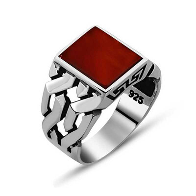 Tekbir Silver - Sterling Silver 925 Ring for Men