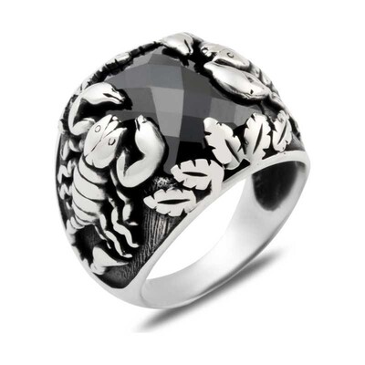 Tekbir Silver - Sterling Silver 925 Ring for Men