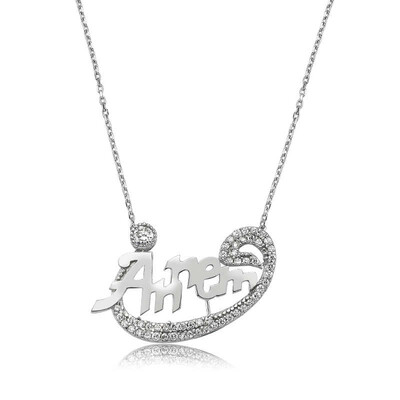 Tekbir Silver - Sterling Silver 925 Necklace for Mothers