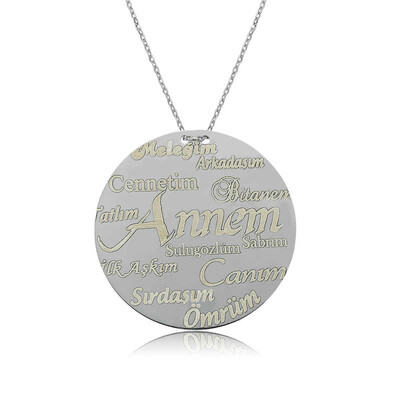 Tekbir Silver - Sterling Silver 925 Necklace for Mothers