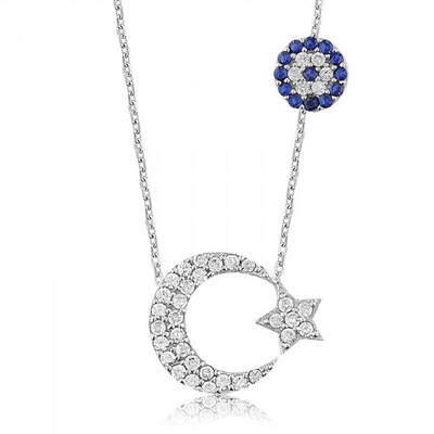 Tekbir Silver - Sterling Silver 925 Necklace for Women