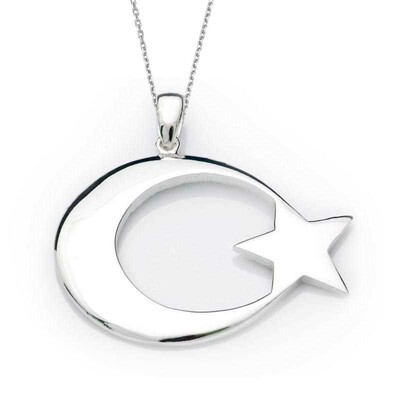 Tekbir Silver - Sterling Silver 925 Necklace for Women