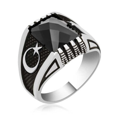 Tekbir Silver - Sterling Silver 925 Ring for Men