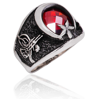 Tekbir Silver - Sterling Silver 925 Ring for Men