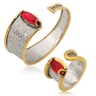 Tekbir Silver - Sterling Silver 925 Set for Women