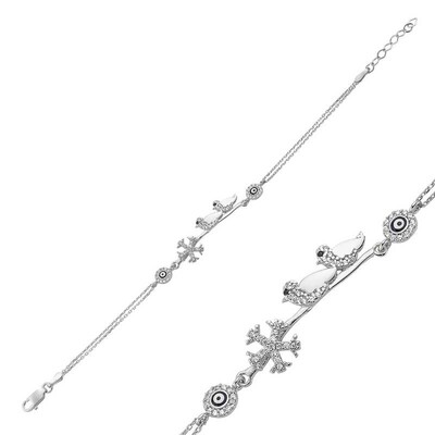 Tekbir Silver - Sterling Silver 925 Bracelet for Women