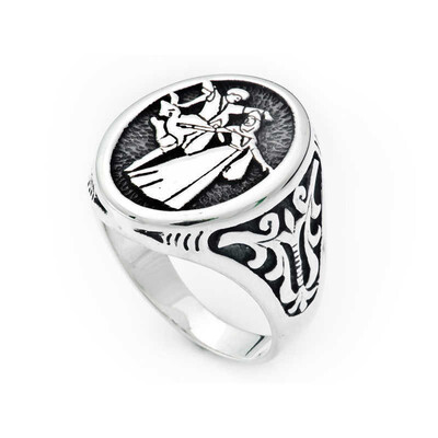 Tekbir Silver - Sterling Silver 925 Ring for Men