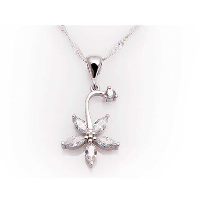 Tekbir Silver - Sterling Silver 925 Necklace for Women