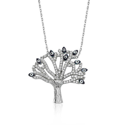 Tekbir Silver - Sterling Silver 925 Necklace for Women