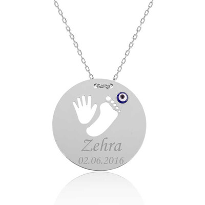 Tekbir Silver - Sterling Silver 925 Necklace for Mothers