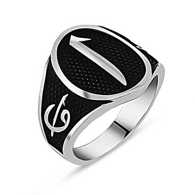 Tekbir Silver - Sterling Silver 925 Ring for Men