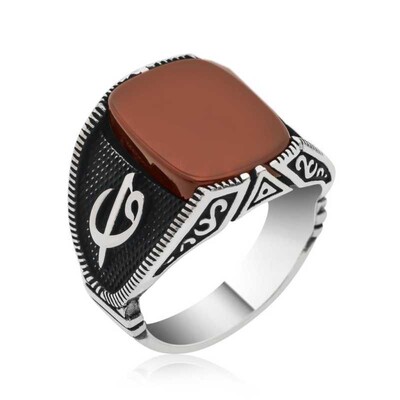 Tekbir Silver - Sterling Silver 925 Ring for Men