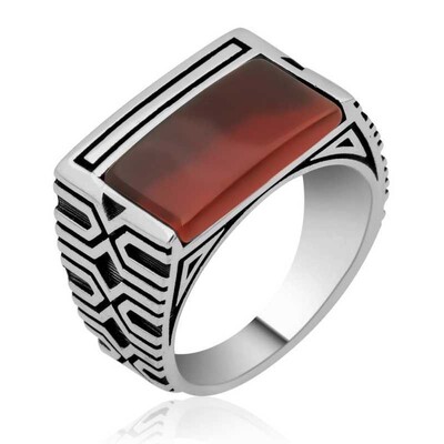 Tekbir Silver - Sterling Silver 925 Ring for Men