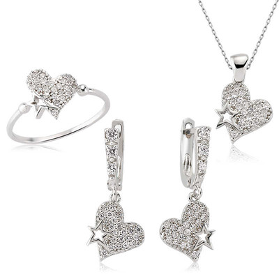 Tekbir Silver - Sterling Silver 925 Set for Women