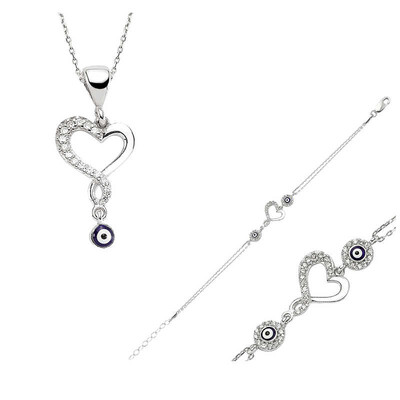 Tekbir Silver - Sterling Silver 925 Set for Women