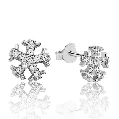 Tekbir Silver - Sterling Silver 925 Earring