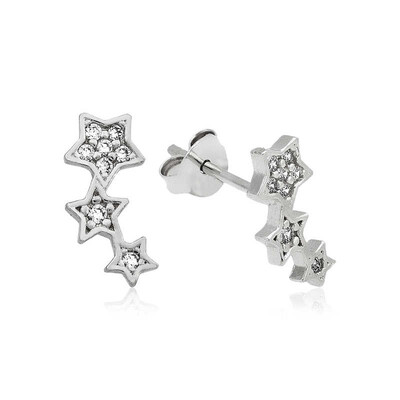 Tekbir Silver - Sterling Silver 925 Earring