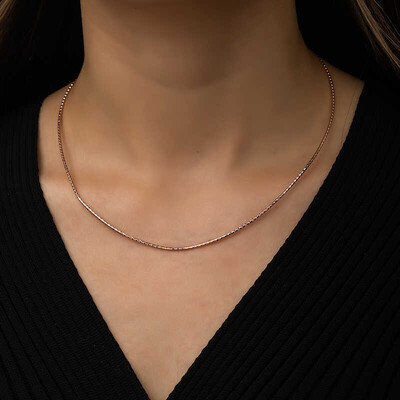 Gumush - Gümüş Omega Choker Zincir (1)