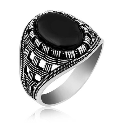 Gumush - Sterling Silver 925 Ring for Men