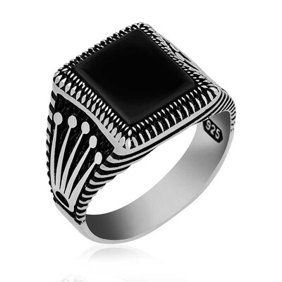 Gumush - Sterling Silver 925 Ring for Men