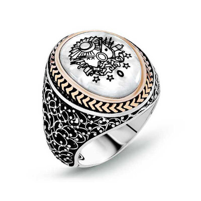 Tekbir Silver - Sterling Silver 925 Ring for Men