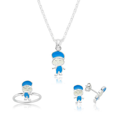 Tekbir Silver - Sterling Silver 925 Set for Children