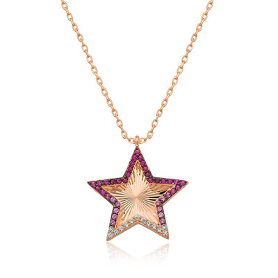 Tekbir Silver - Sterling Silver 925 Star Necklace for Women