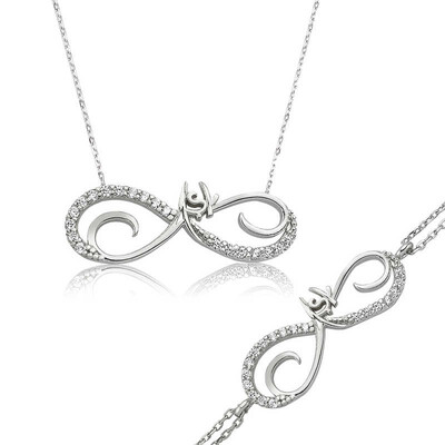 Tekbir Silver - Sterling Silver 925 Set for Women