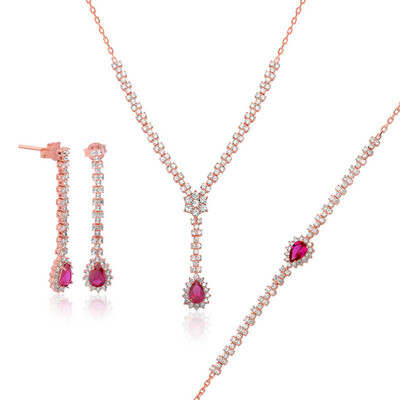 Tekbir Silver - Gümüş Su Yolu Bayan Set