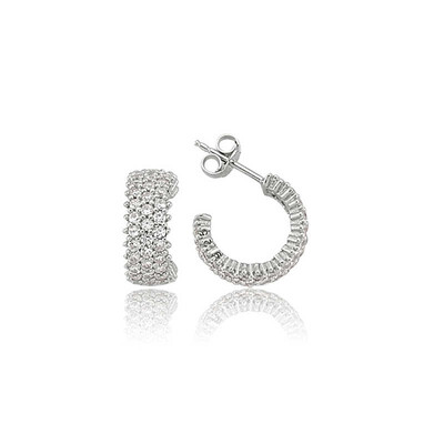 Tekbir Silver - Sterling Silver 925 Earring