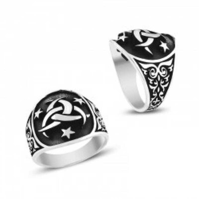 Tekbir Silver - Sterling Silver 925 Ring for Men