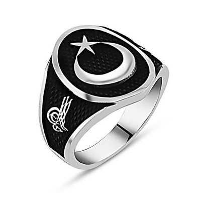 Tekbir Silver - Sterling Silver 925 Ring for Men