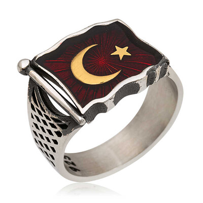 Tekbir Silver - Sterling Silver 925 Ring for Men