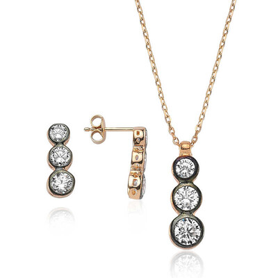 Tekbir Silver - Sterling Silver 925 Set for Women