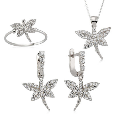 Tekbir Silver - Sterling Silver 925 Set for Women