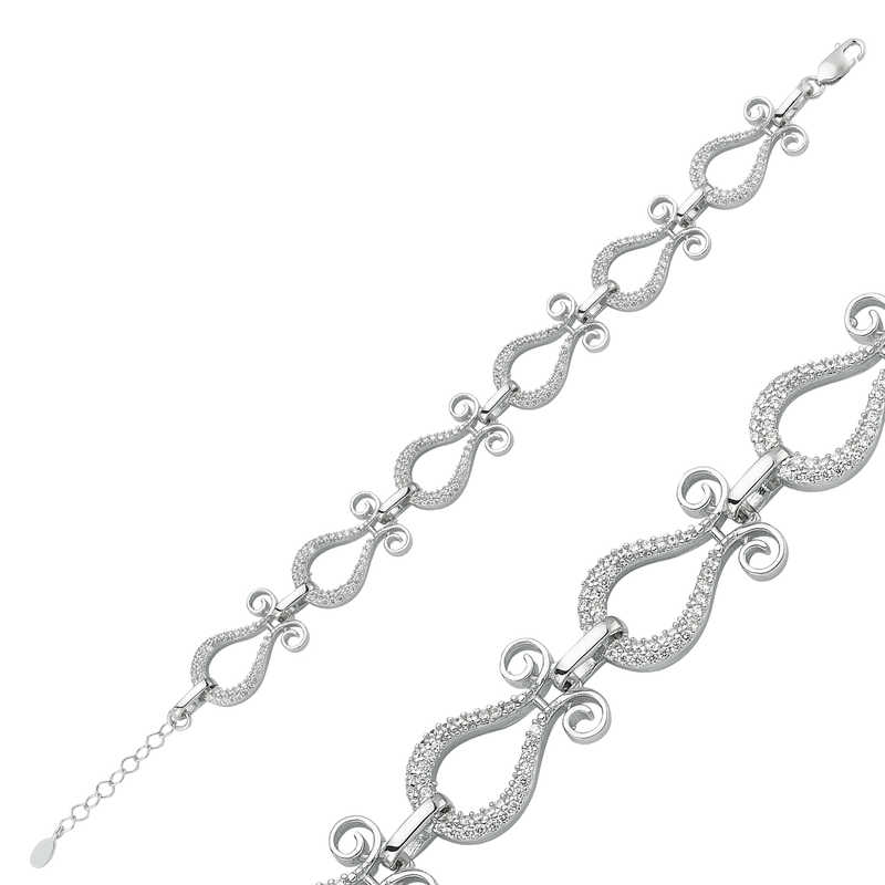 Silver Tulip Women’s Bracelet