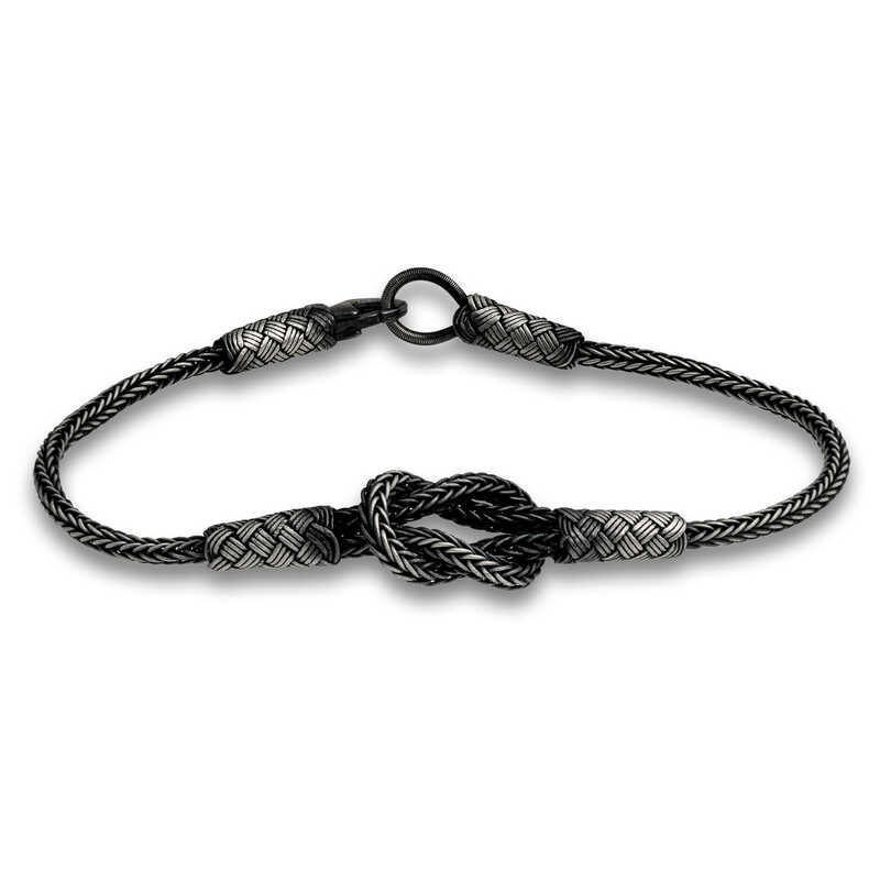 Silver Kazaziye Knot Bracelet