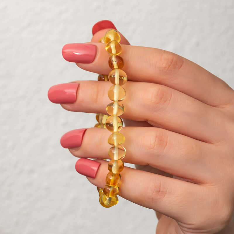 Adult Drop Amber Bracelet