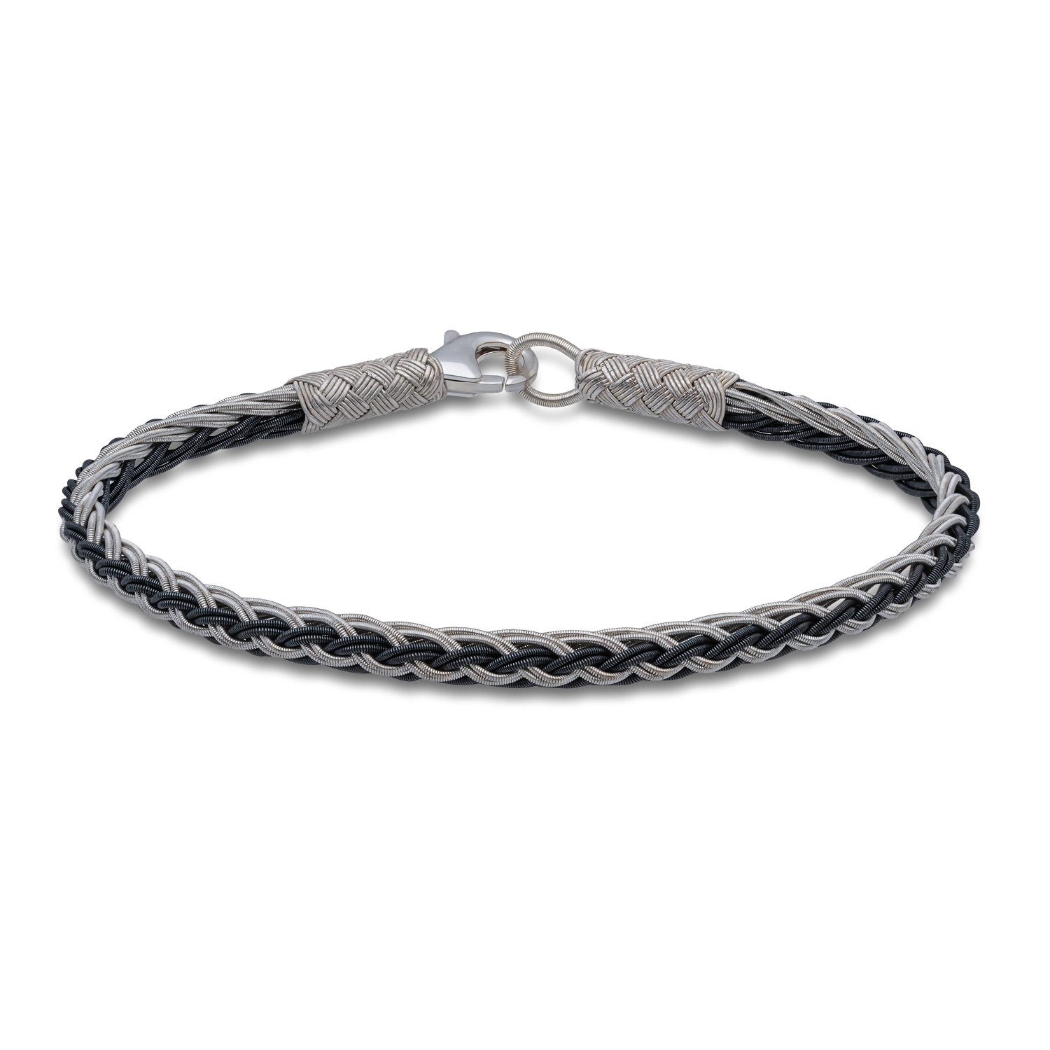 Silver 925 Double Knit Kazaziye Bracelet