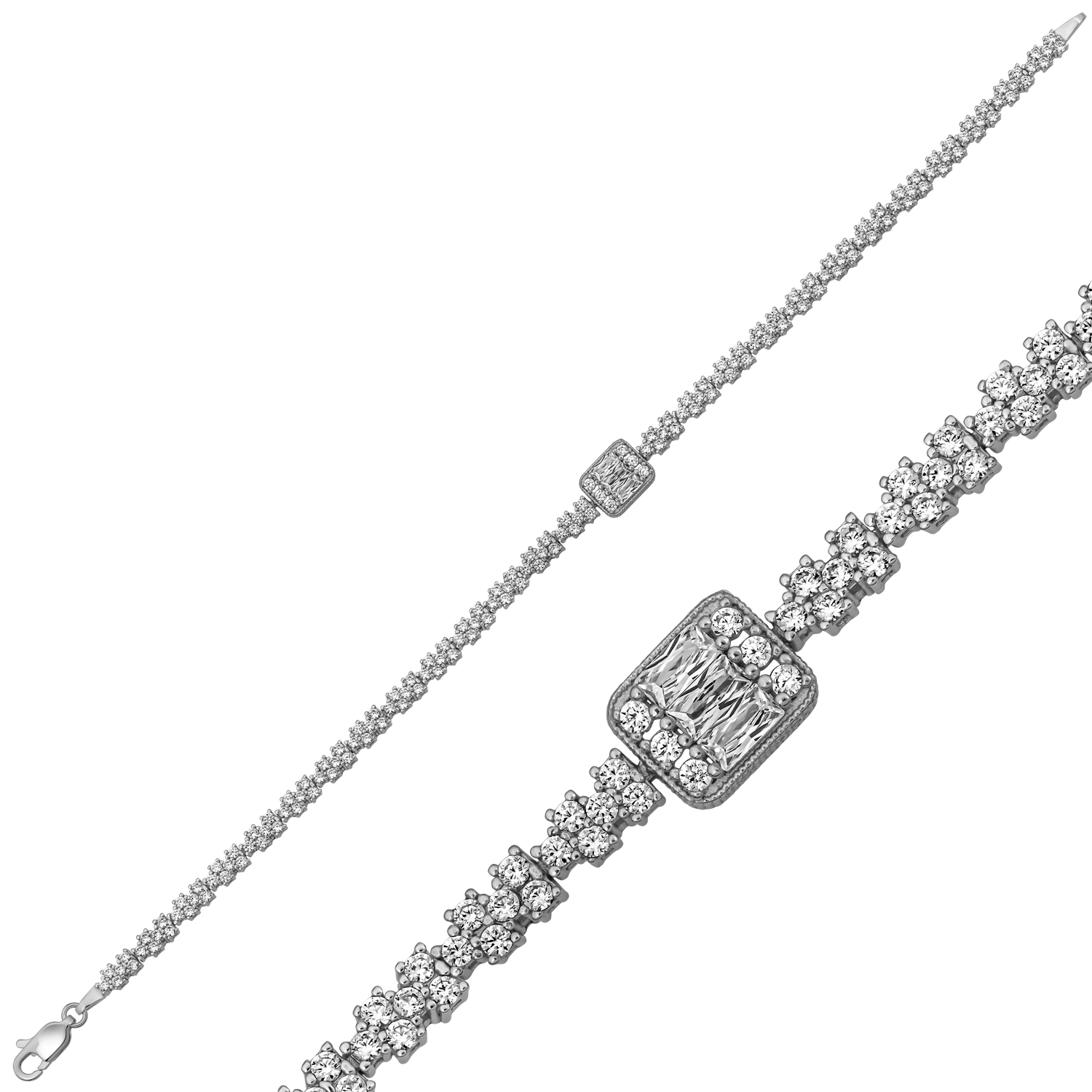 Silver 925 Tennis Bracelet