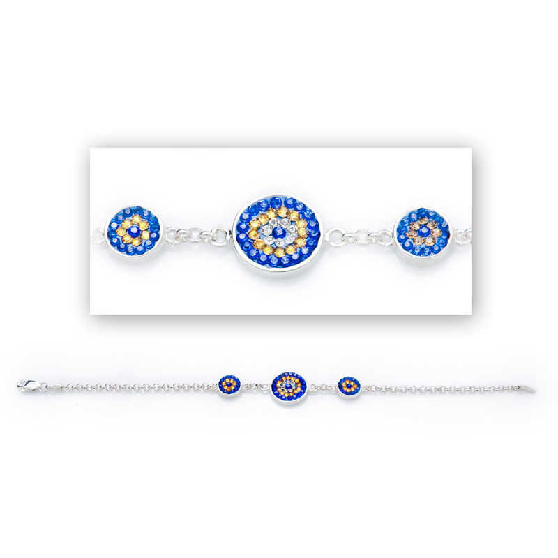 Silver Evil Eye Women’s Bracelet