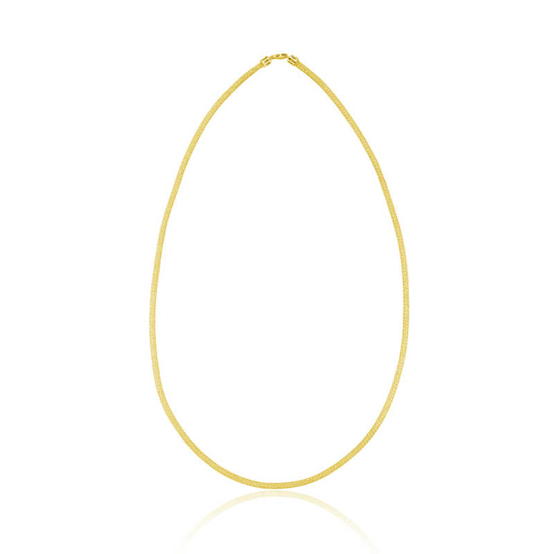 Silver Stone Mesh Women’s Necklace