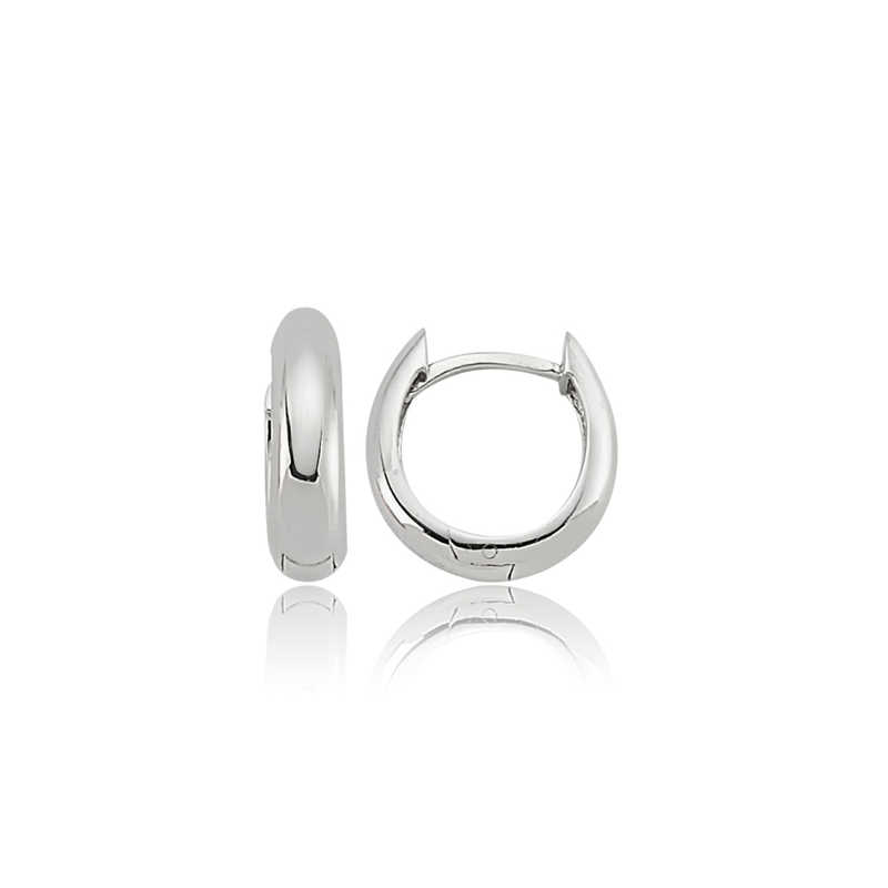Silver Hoop Earrings