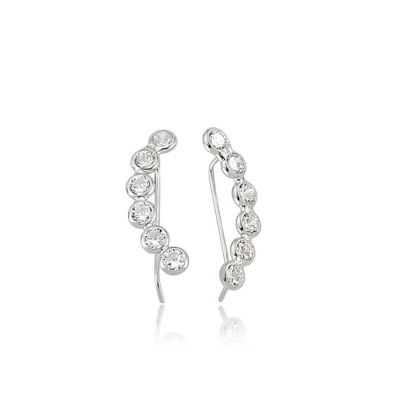 Silver Waterway Earrings