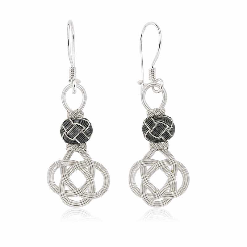 Silver Trabzon Knitting Kazaz Women’s Earrings