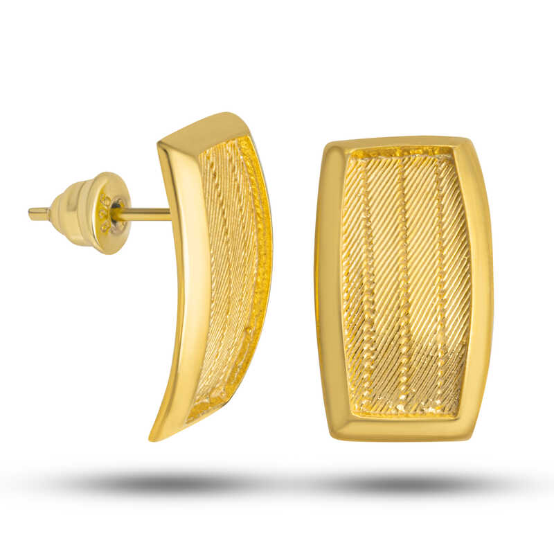 Silver Trabzon Wicker Women’s Earrings