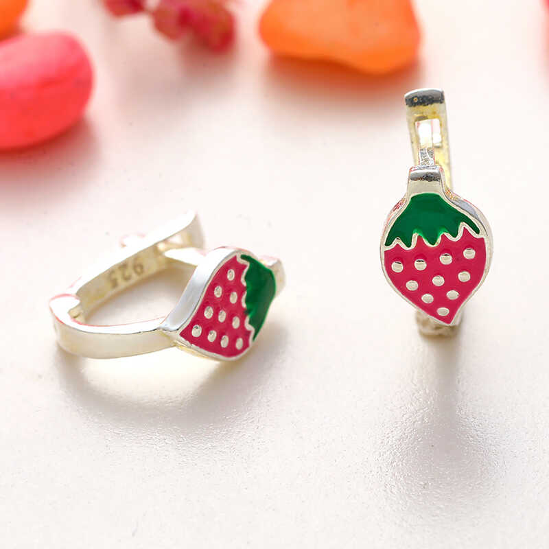 Silver Çilek Kids' Earrings