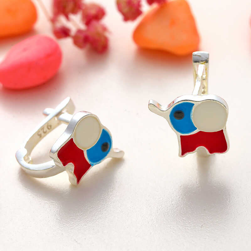 Silver Fil Kids' Earrings